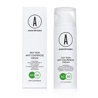 Фото | картинка *Антикуперозный крем для себопрофицитной кожи (АНГИОФАРМ/50мл/AC08)