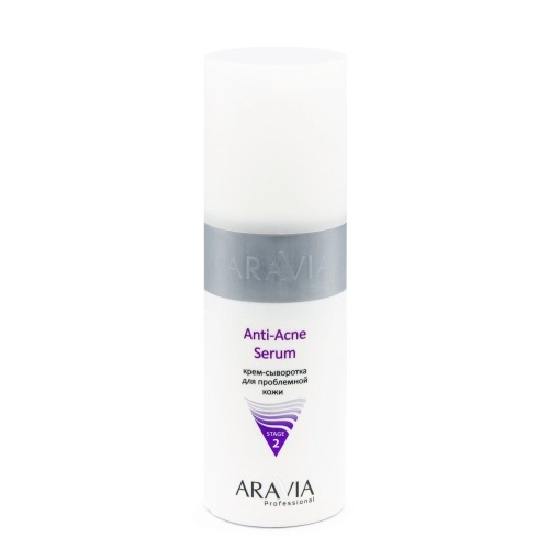 Фото | картинка *Крем-сыворотка для проблемной кожи Anti-Acne Serum (ARAVIA/Professional/150мл/6107)