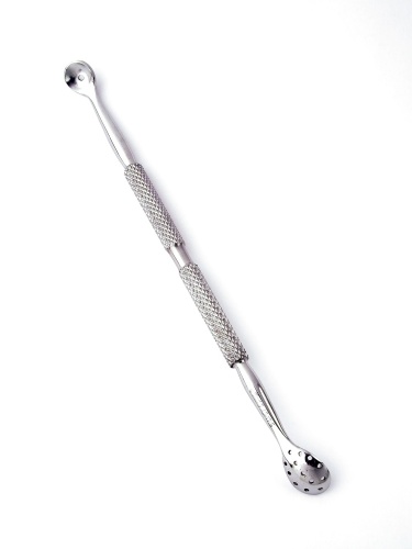 Фото | картинка *Петля для косметологии двухсторонняя прыщеудалитель (Чистовье/SILVER STAR/сталь/AT 959/00-712)