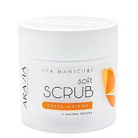Фото | картинка *Скраб мягкий с маслом персика (ARAVIA/Spa Manicure/300мл/5003)