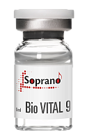 Фото | картинка Биоревитализант Soprano Bio Vital 9, 1 шт x 6 мл