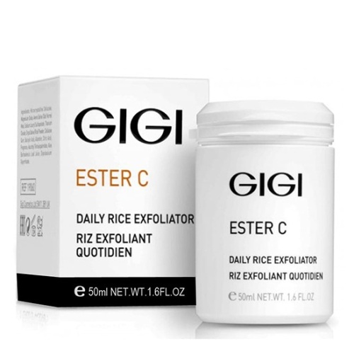 Фото | картинка *Рисовая пудра-эксфолиант для очищения и микрошлифовки кожи всех типов (GIGI/ESTER C/50мл/19060)