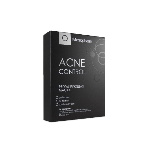 Фото | картинка *Регулирующая маска (MESOPHARM/Acne Control/25гр/5шт.в уп./143774)