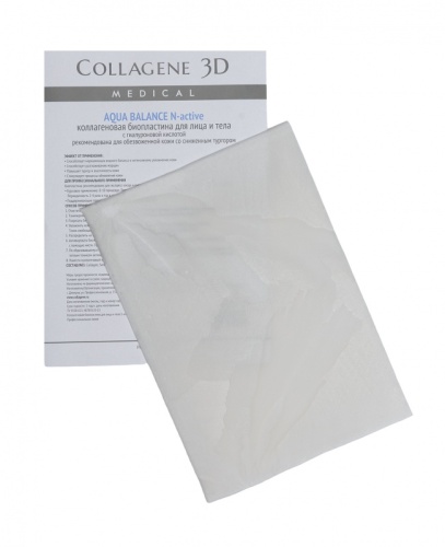 Фото | картинка Коллагеновые биопластины для лица и тела (Collagene3D/AquaBalance/А4/001969)