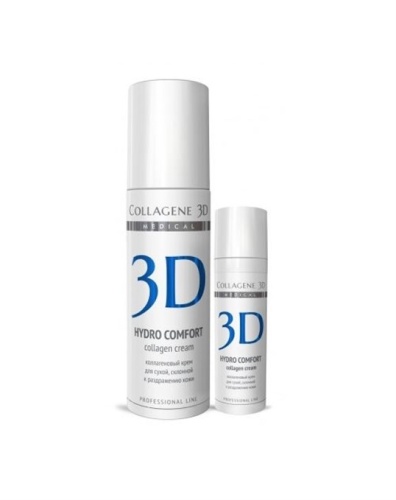 Фото | картинка Коллагеновый крем для лица с аллантоином (Collagene3D/Hydro Comfort/150мл/007084) фото 2