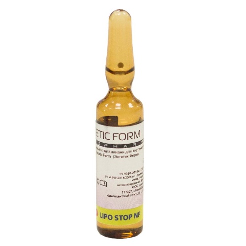 Фото | картинка Имплантат гиалуроновый (MESOPHARM/Estetic Form/formula Lipo Stop NF/амп.5мл)