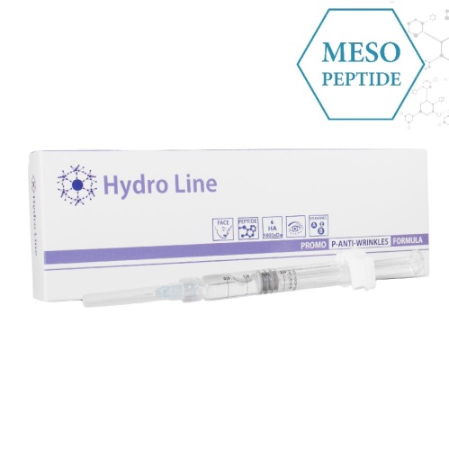 Фото | картинка Mesopharm Professional Hydro Line P-Anti-Wrinkles (Для коррекции мимических морщин), шприц 1,3 мл