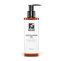Фото | картинка *Гель очищающий с кислотами ACID CLEANSER 8% (Gecko/150мл)
